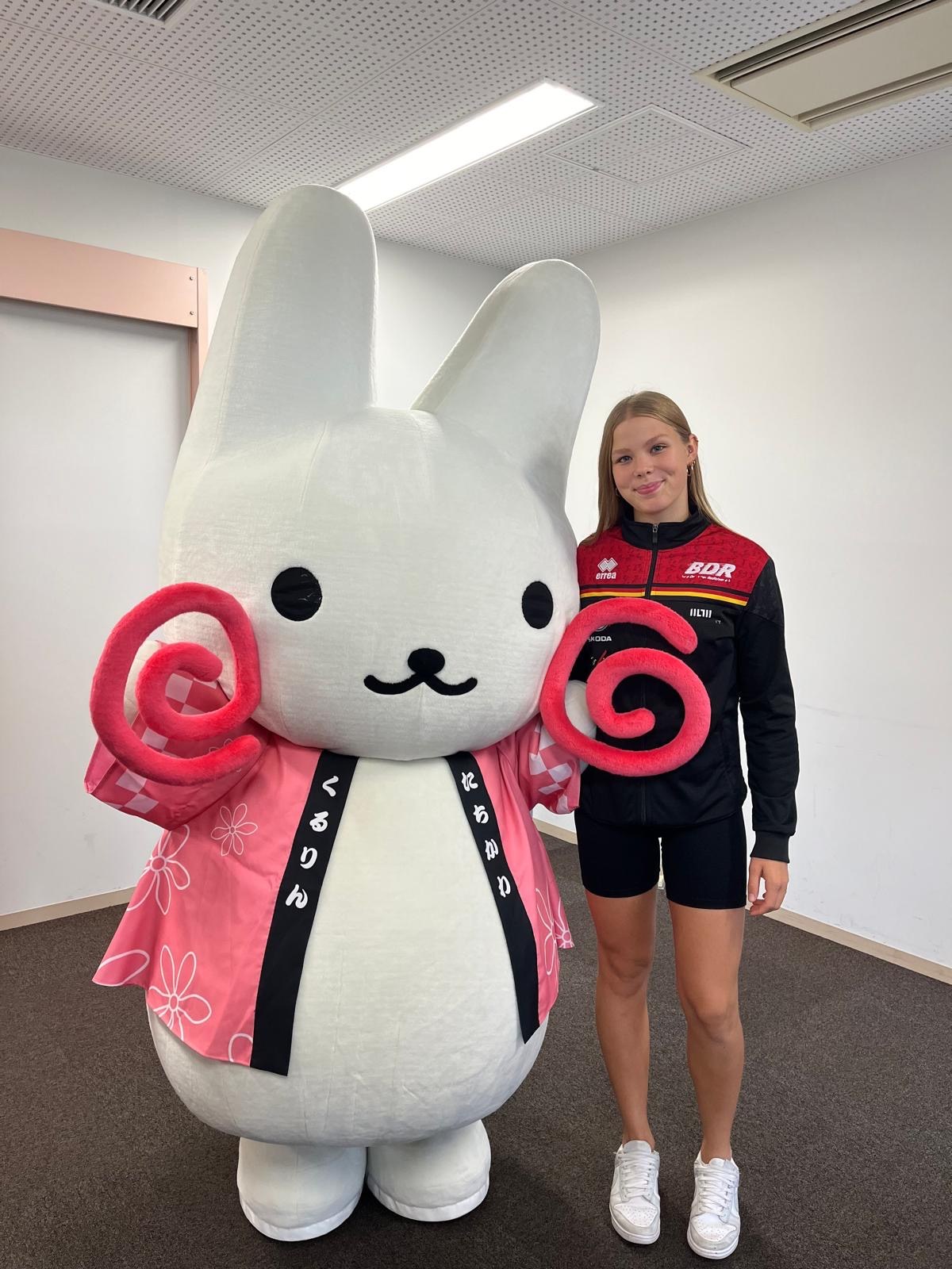 Antonia Blome in Japan